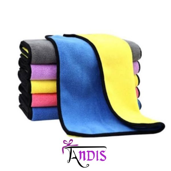 دستمال میکروفایبر دورو ضخیم 40*30
